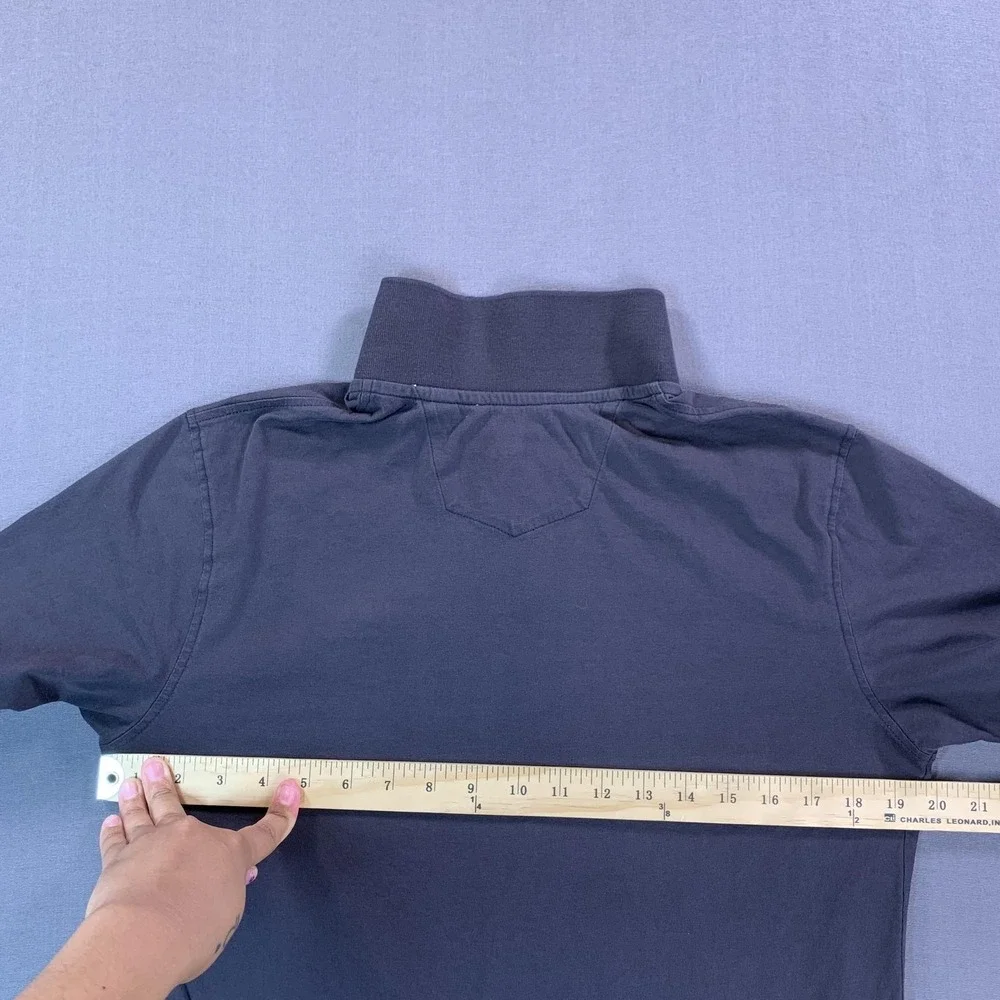 Robert Graham Polo Shirt Mens Small Black Classic‎ Fit Supima Cotton Jersey Logo